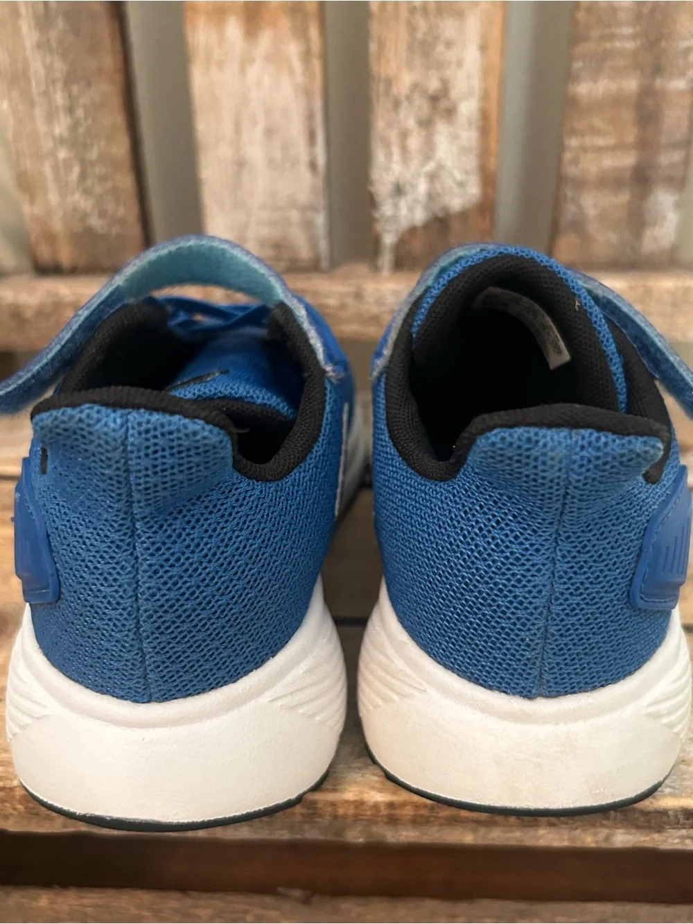 Adidas Unisex Performance Duramo 9 Kid's Size 8K Blue Sneaker Shoes BC0823